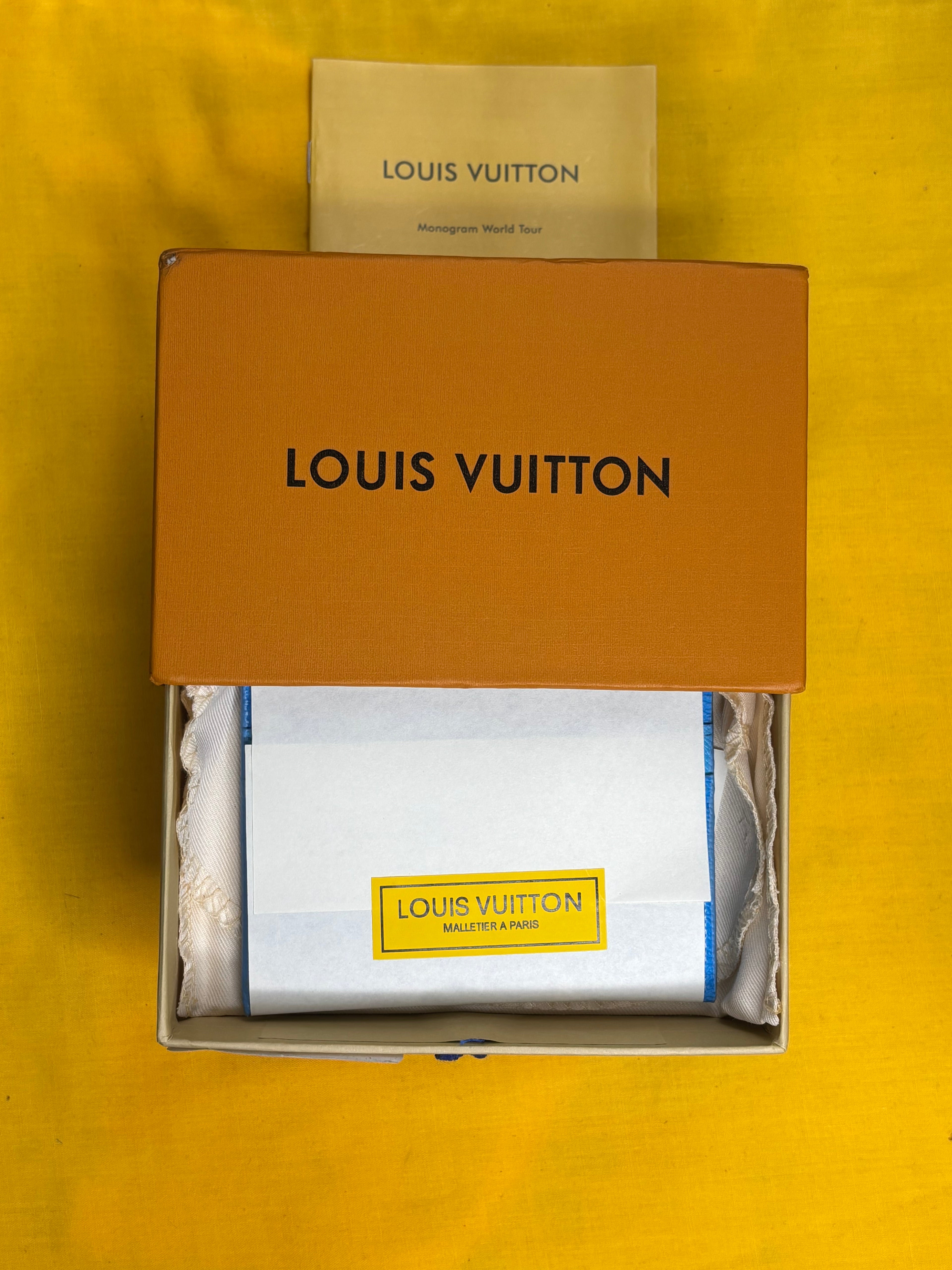 Louis Vuitton ‘Blue Lagoon’ Double Card Case