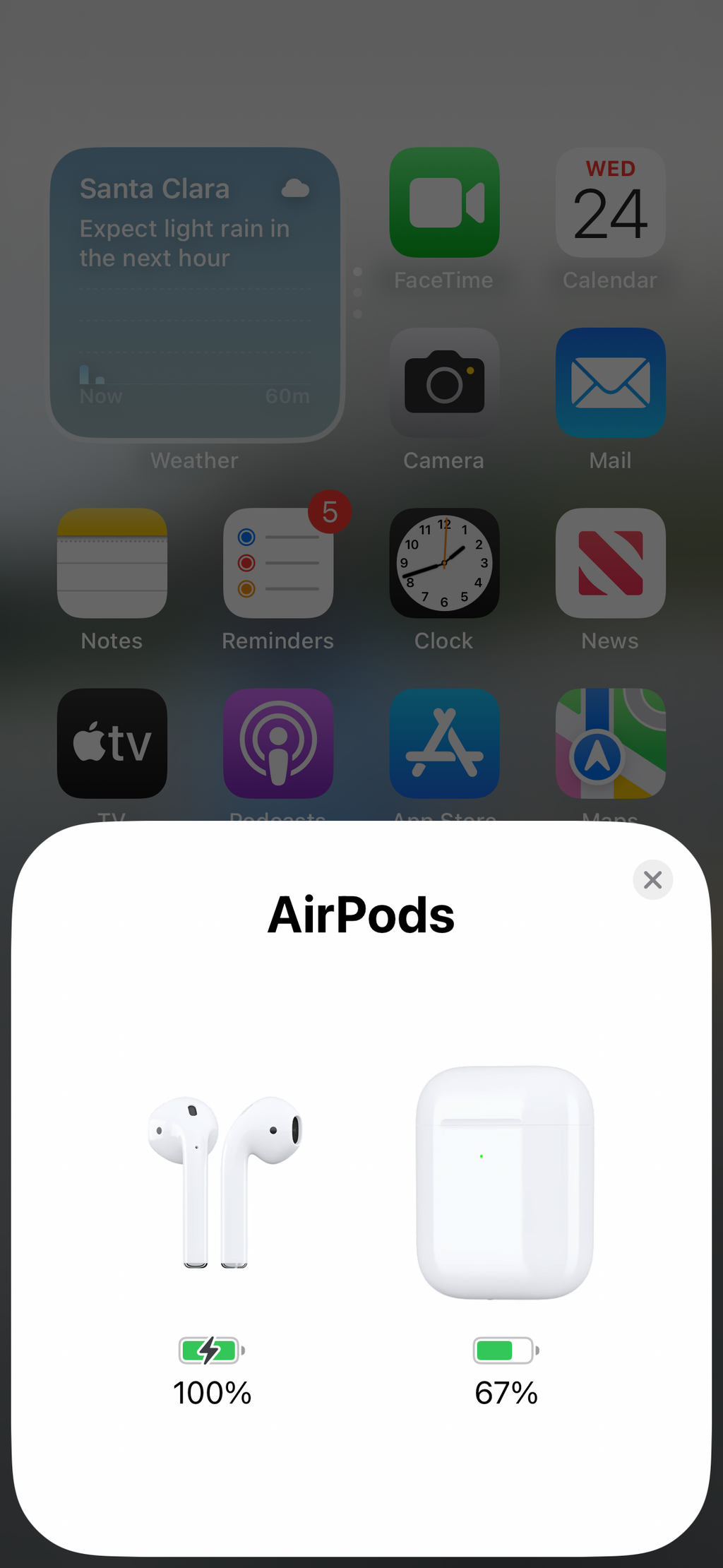 Apple Airpod 2nd Generation (Open box)