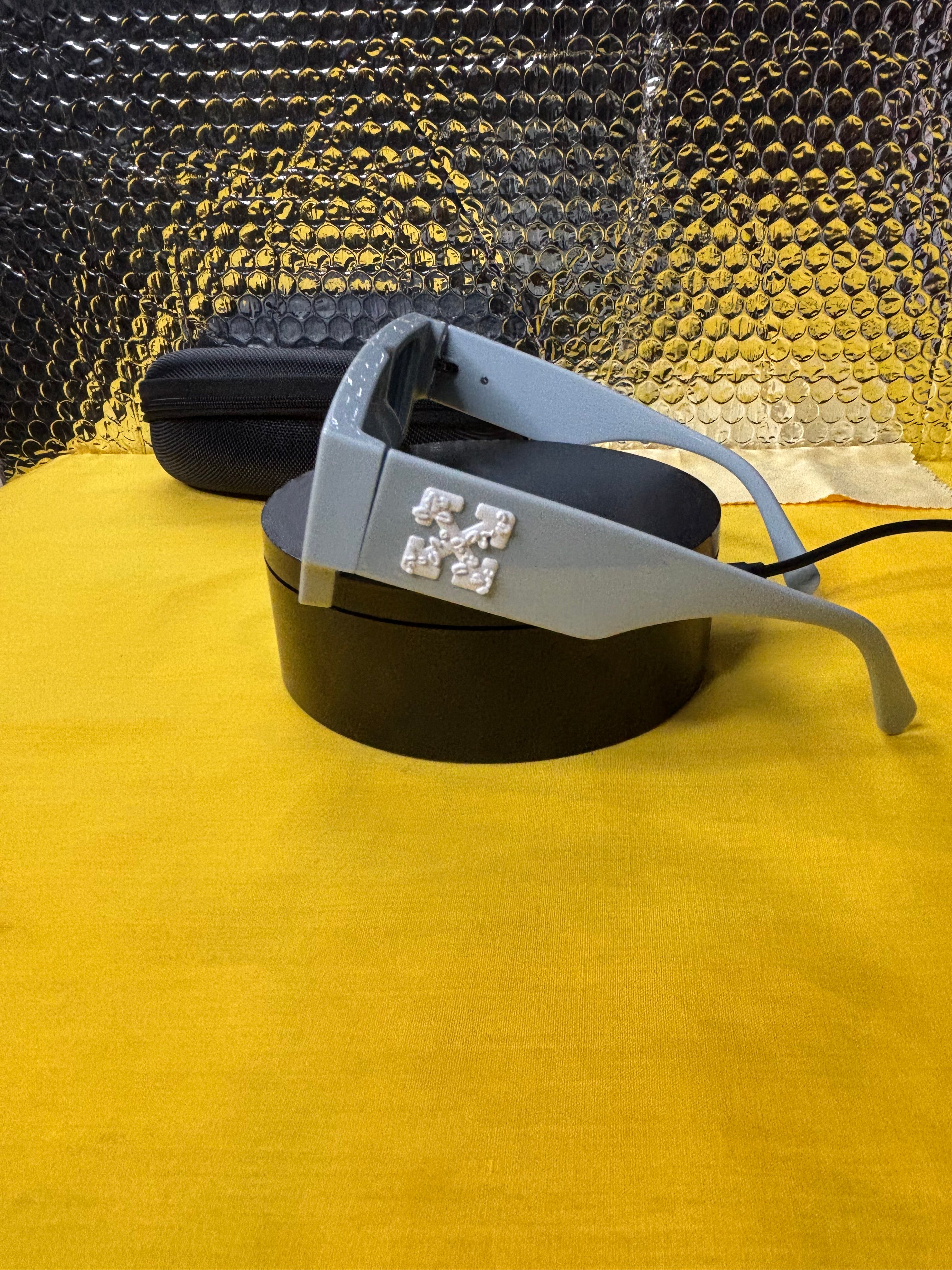 Off White Sunglasses (Grey)