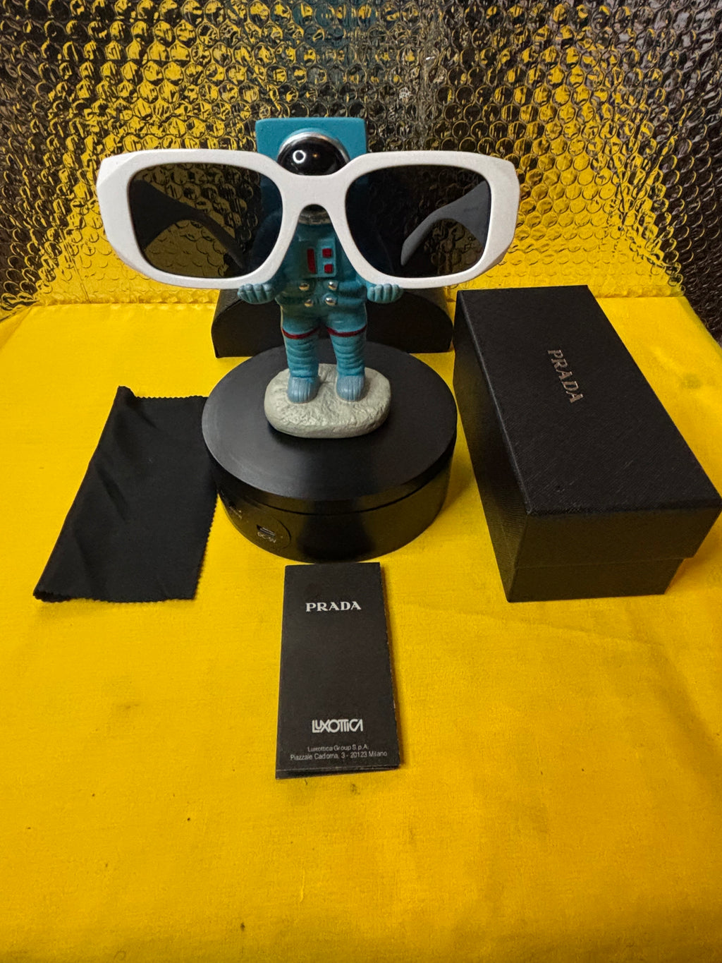 Prada Sunglasses (White)