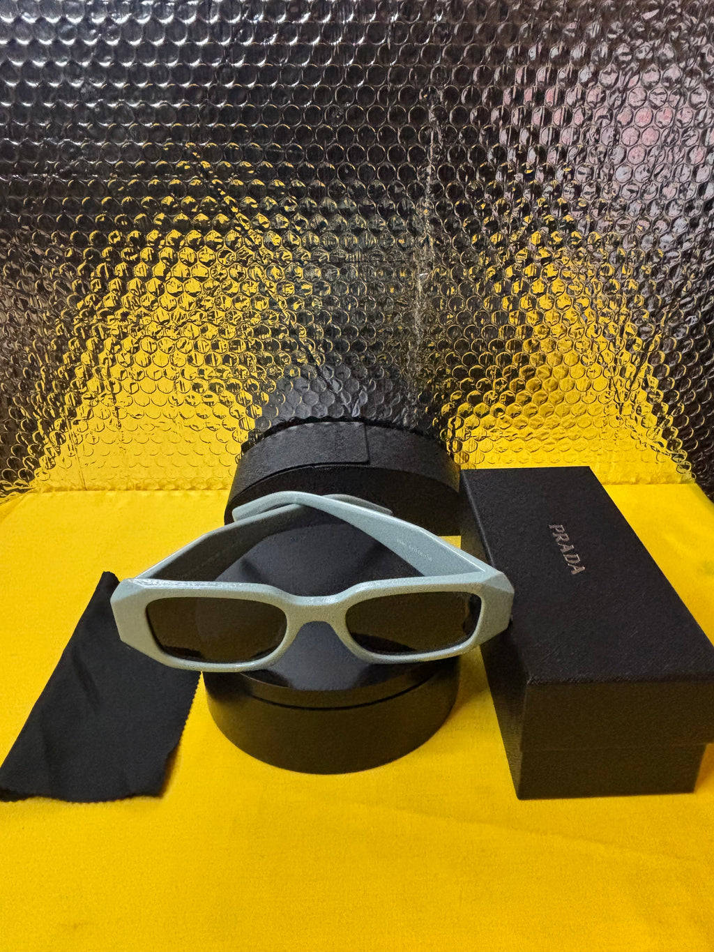 Prada Sunglasses (Light Blue)