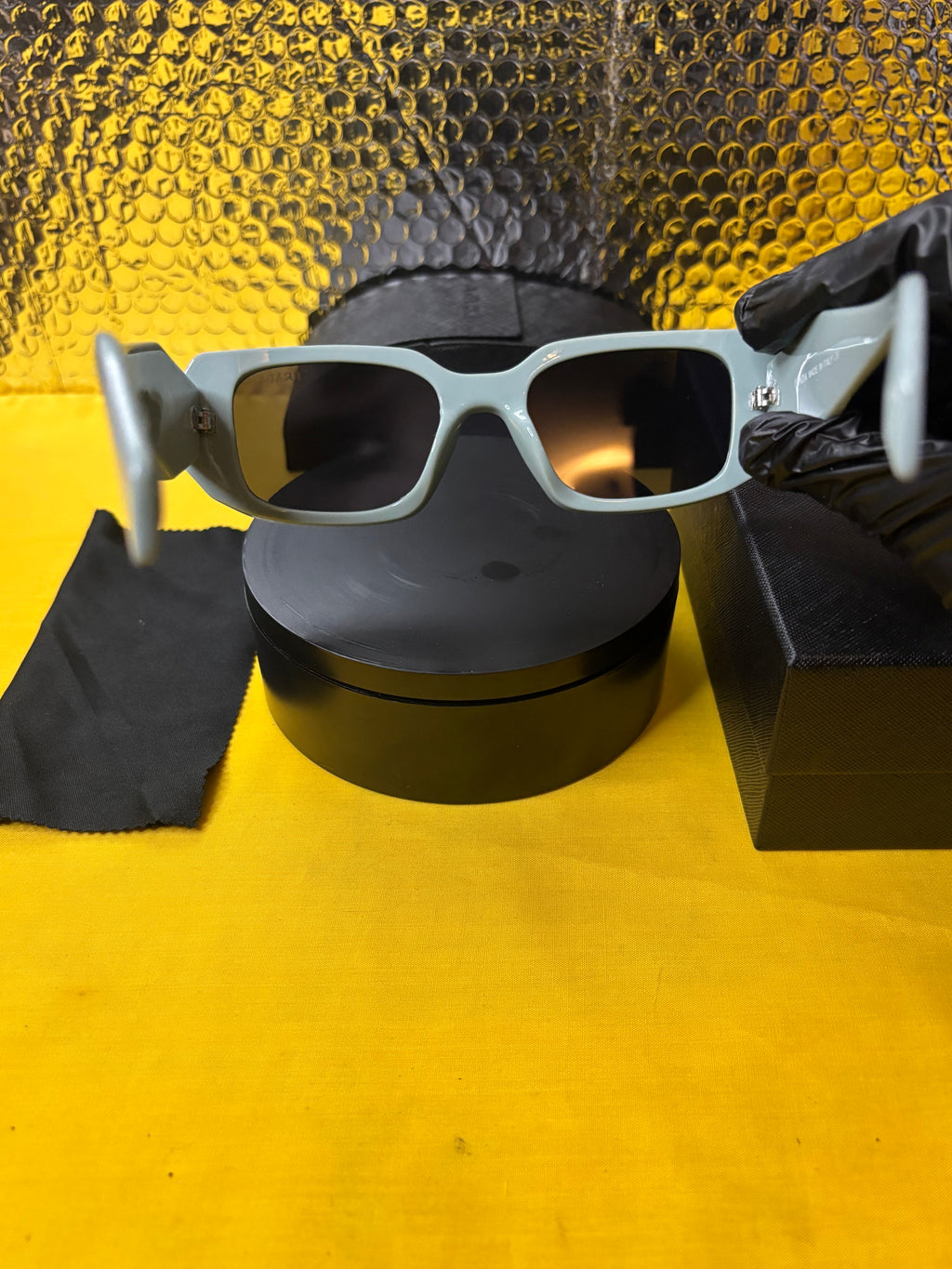 Prada Sunglasses (Light Blue)