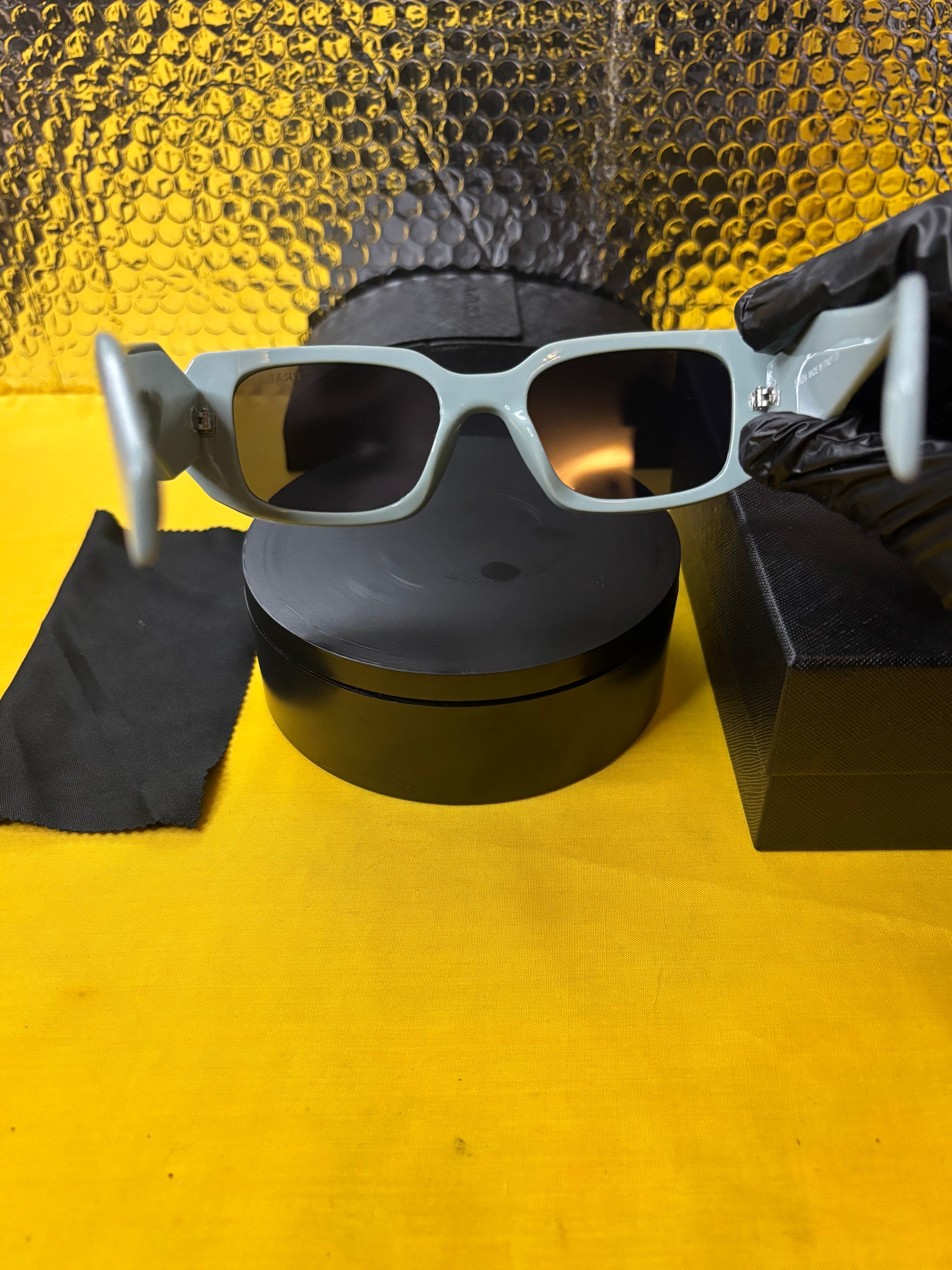 Prada Sunglasses (Light Blue)