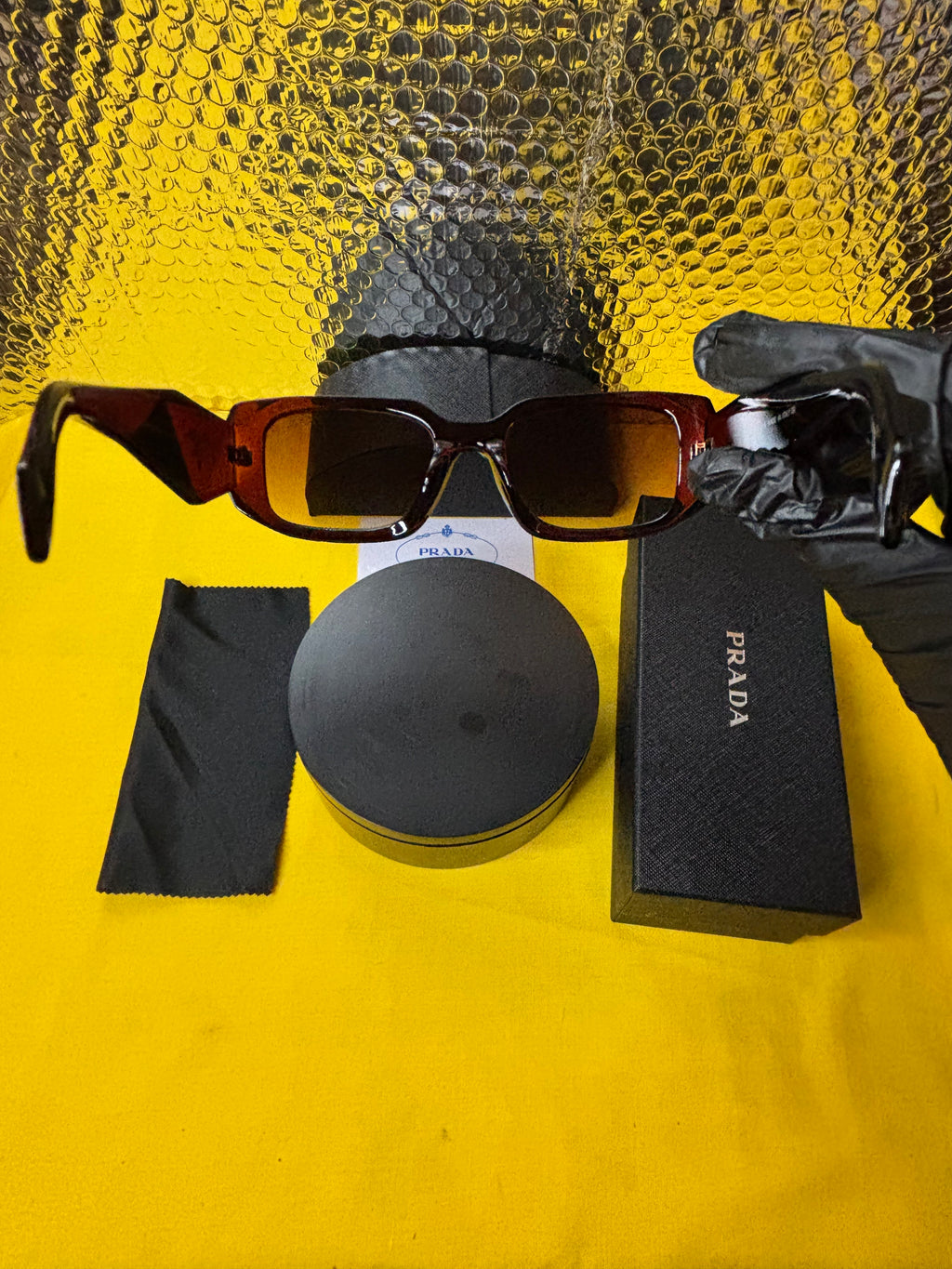 Prada Sunglasses (Tortoise)